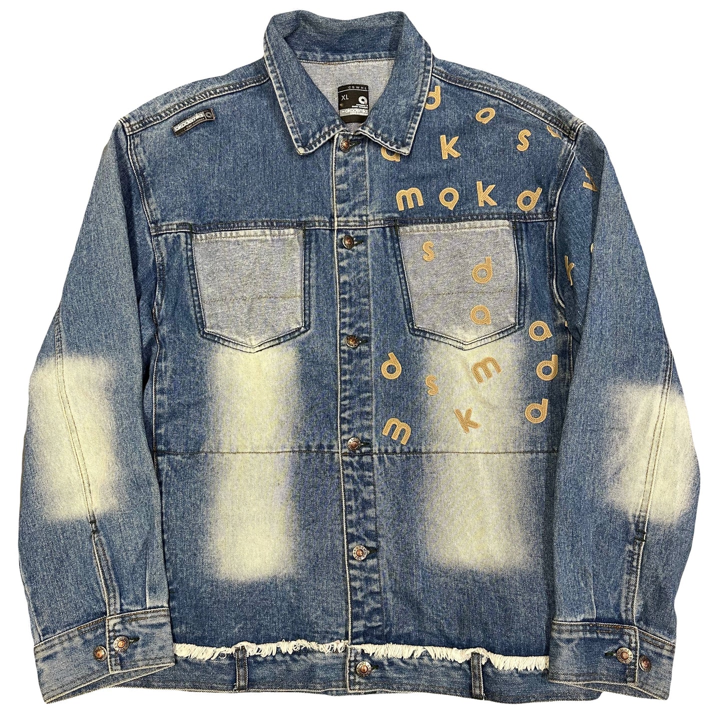 Akademiks Denim Jacket In Blue ( XL )