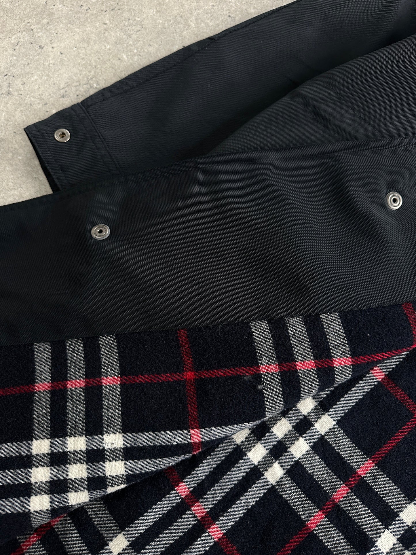 Burberry 1990s Waterproof Nova Check Trench Coat - XL/XXL