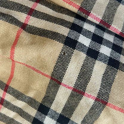 Burberry 1980's Pleated Wool Skirt 28"