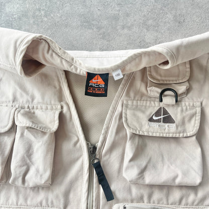 Nike ACG RARE 1990s technical cargo vest jacket (M)