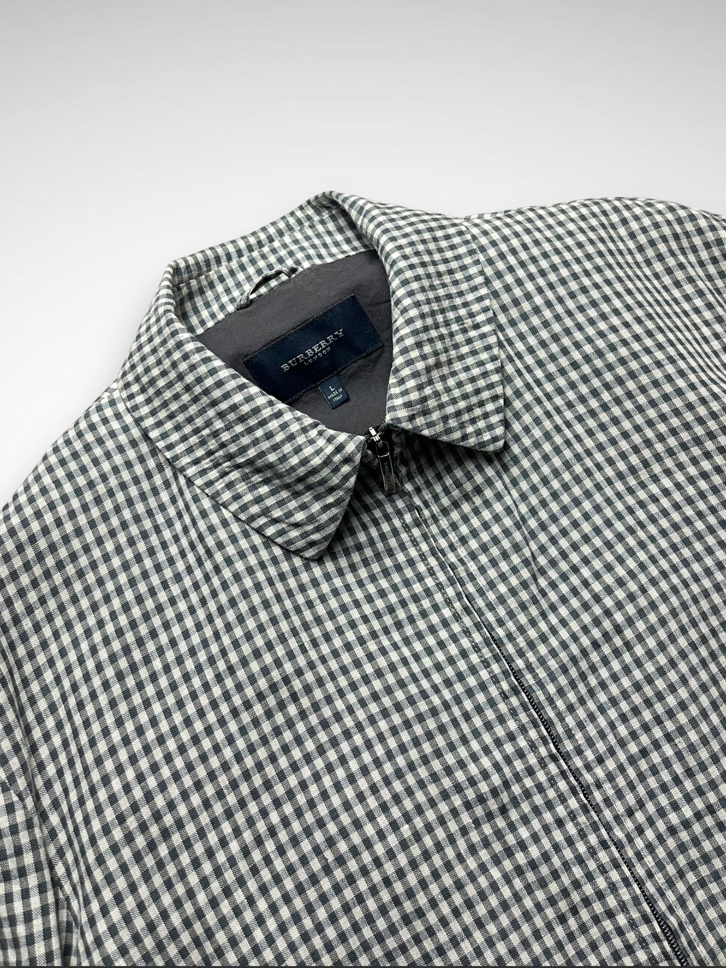 Burberry Checkered Blouson Jacket (2000s)