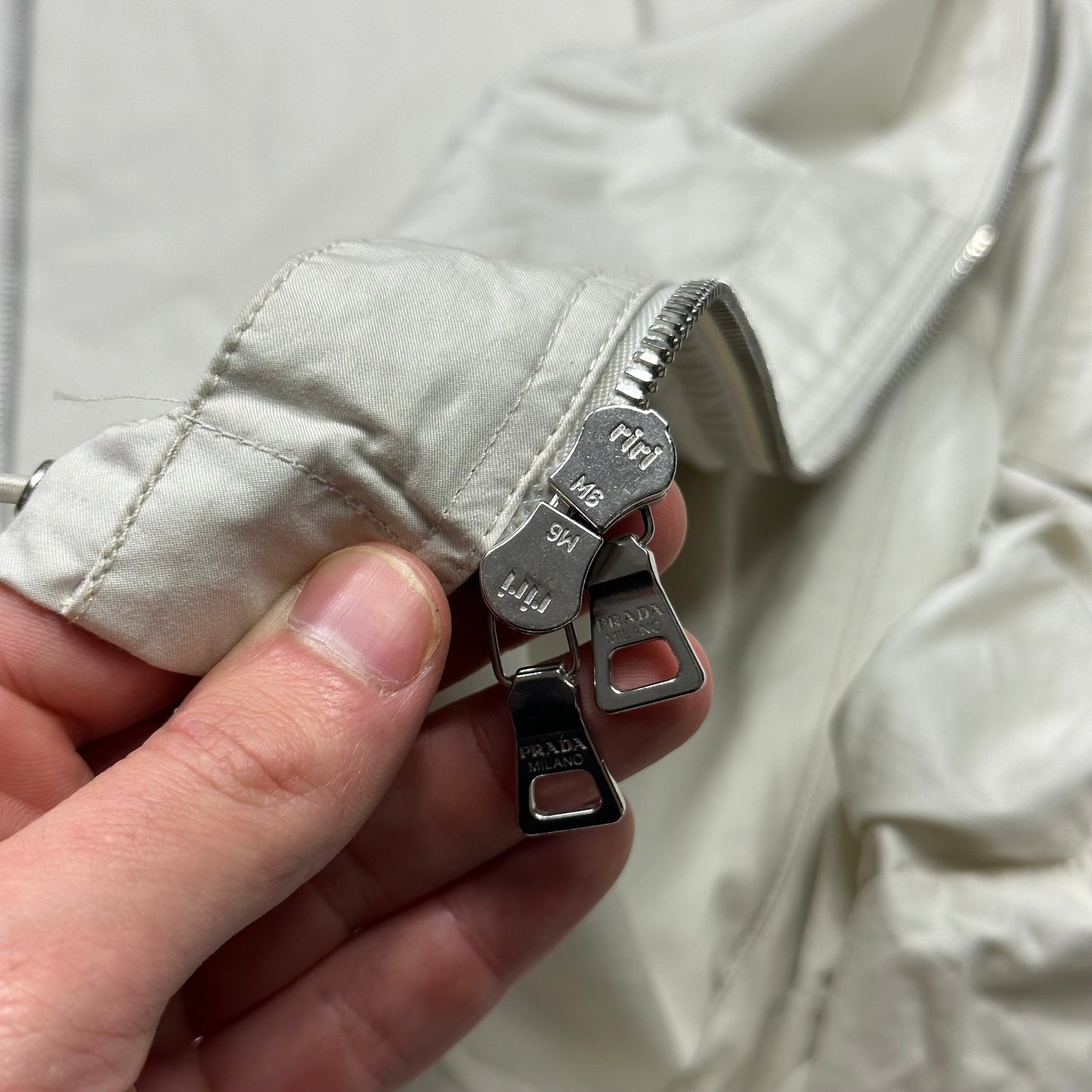 Prada Sport 00’s Convertible Cotton Windbreaker Bag Jacket - XL