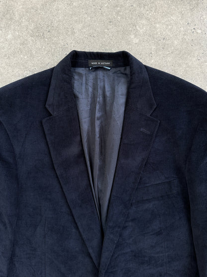 Tommy Hilfiger 2000s Corduroy Single Breasted Blazer - 42L/XL