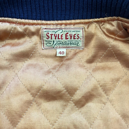 Style Eyes Varsity Jacket - L