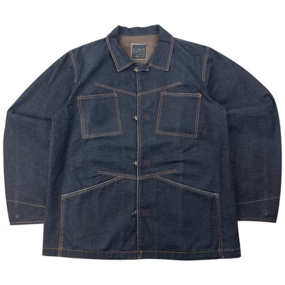 Vintage 2000s Marithe + Francois Girbaud Button Up Denim Jacket Size XL