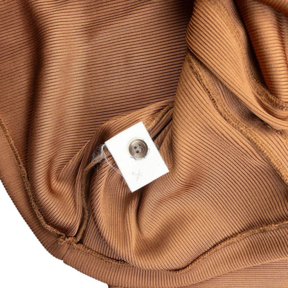 Vintage 90s Yohji Yamamoto Ribbed Cardigan Womens Size S | Small, Brown