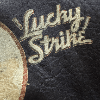 Avirex 'Lucky Strike' A2 Leather Flight Jacket - S / M | S / M, Red