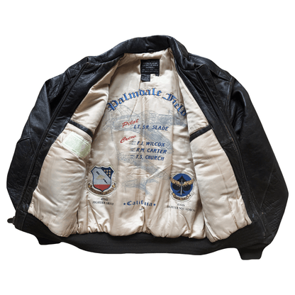 Avirex 'Second Chance' 1992 A2 Leather Flight Jacket - S / M | S / M, Red