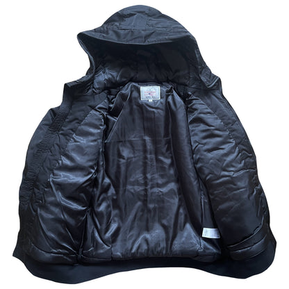 Avirex Padded Bomber Jacket With Hood - L