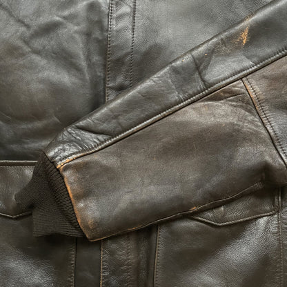 Avirex 'Seven Wishes' A2 Leather Flight Jacket - L