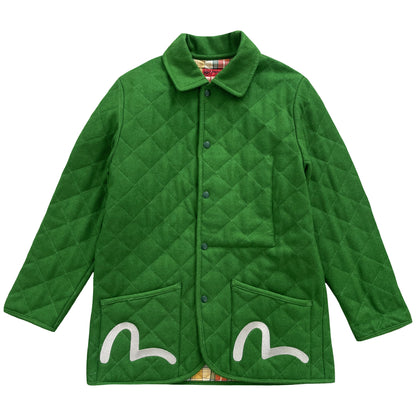 Evisu Seagull Quilted Jacket - M