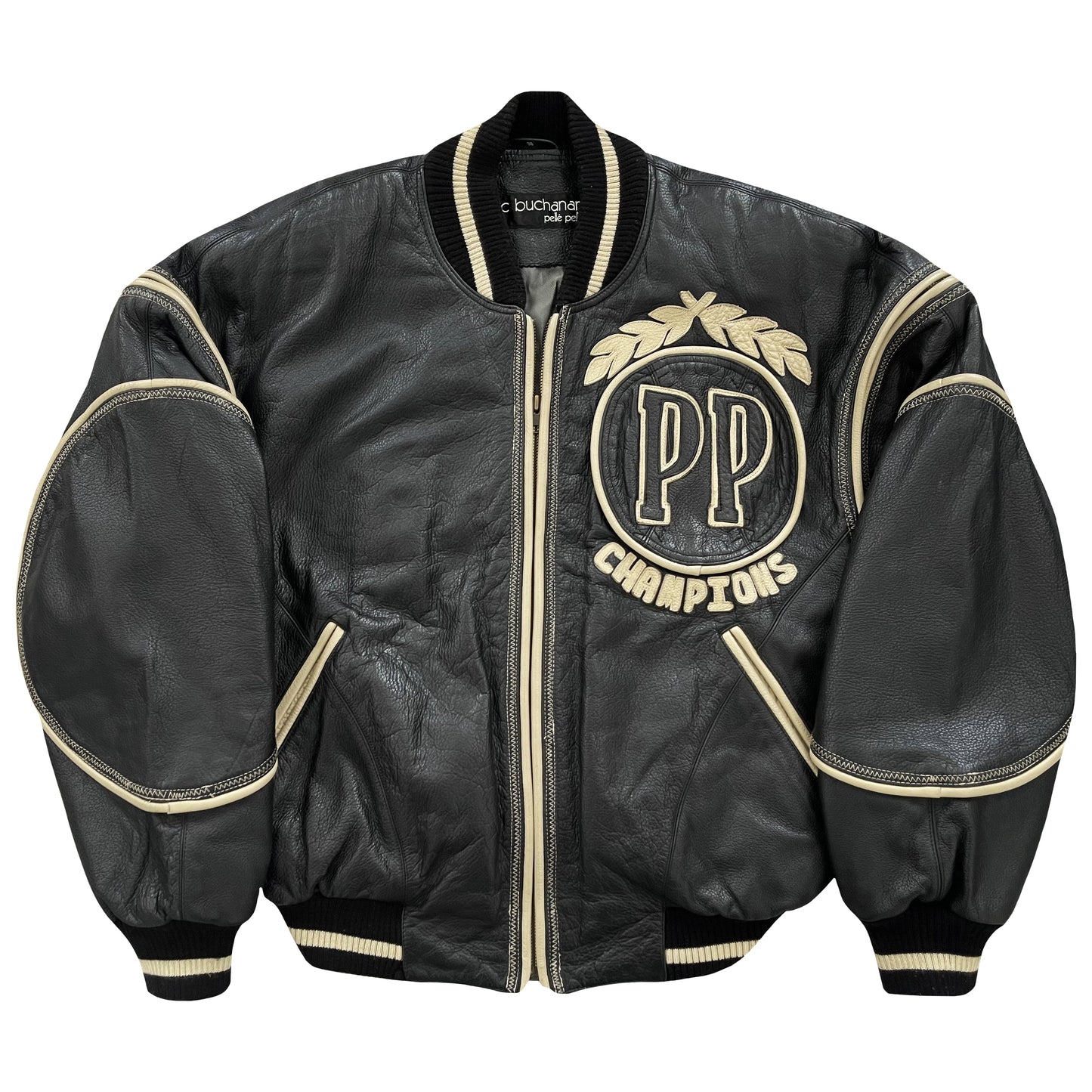 Pelle Pelle 90's Soda Club Leather Jacket - M