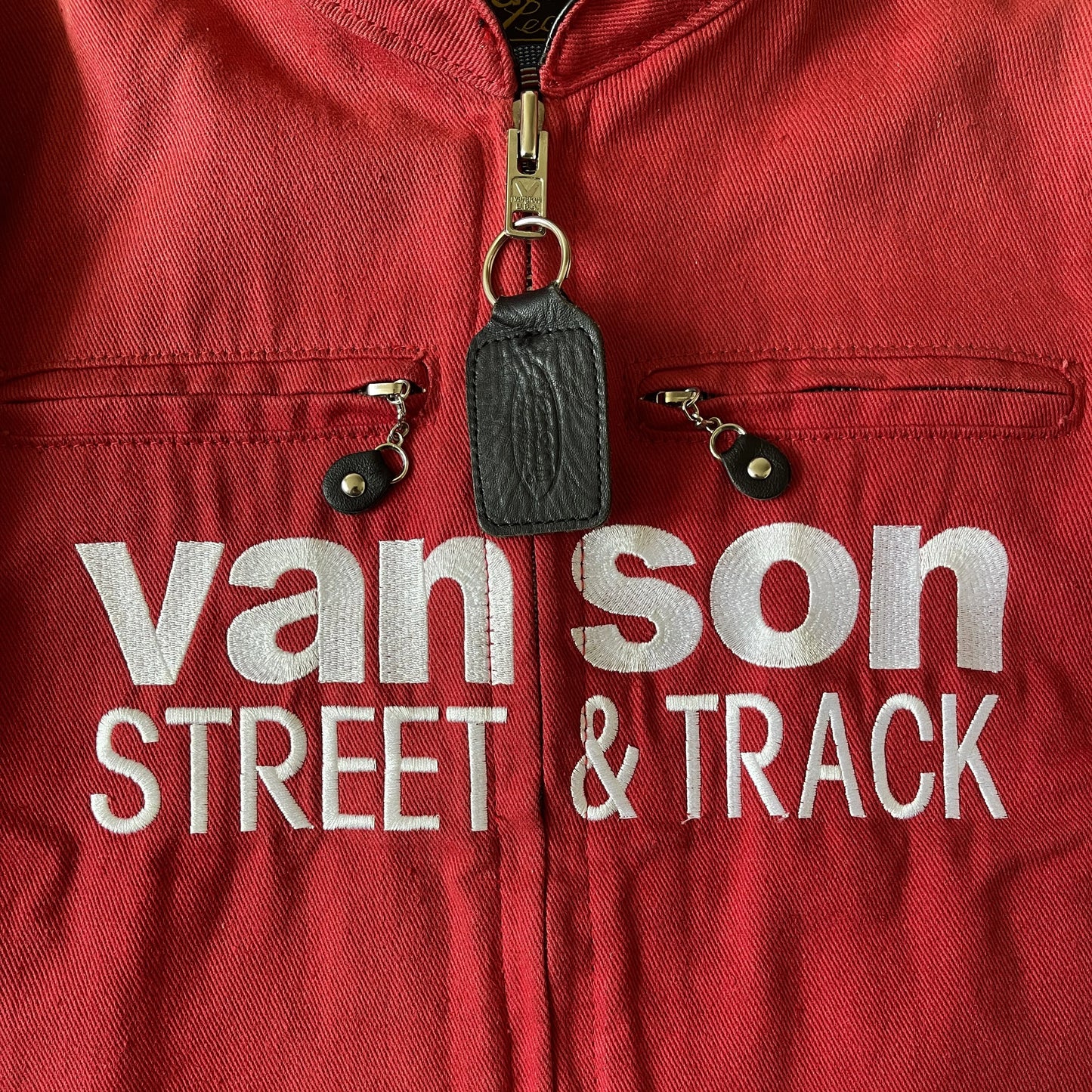 Vanson Leathers Cotton Racing Jacket - M