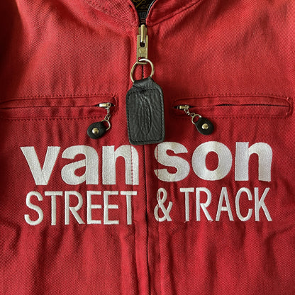 Vanson Leathers Cotton Racing Jacket - M