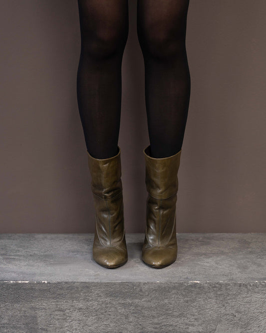 AF VANDEVORST WEDGES (EU 39) | Default Title, Olive