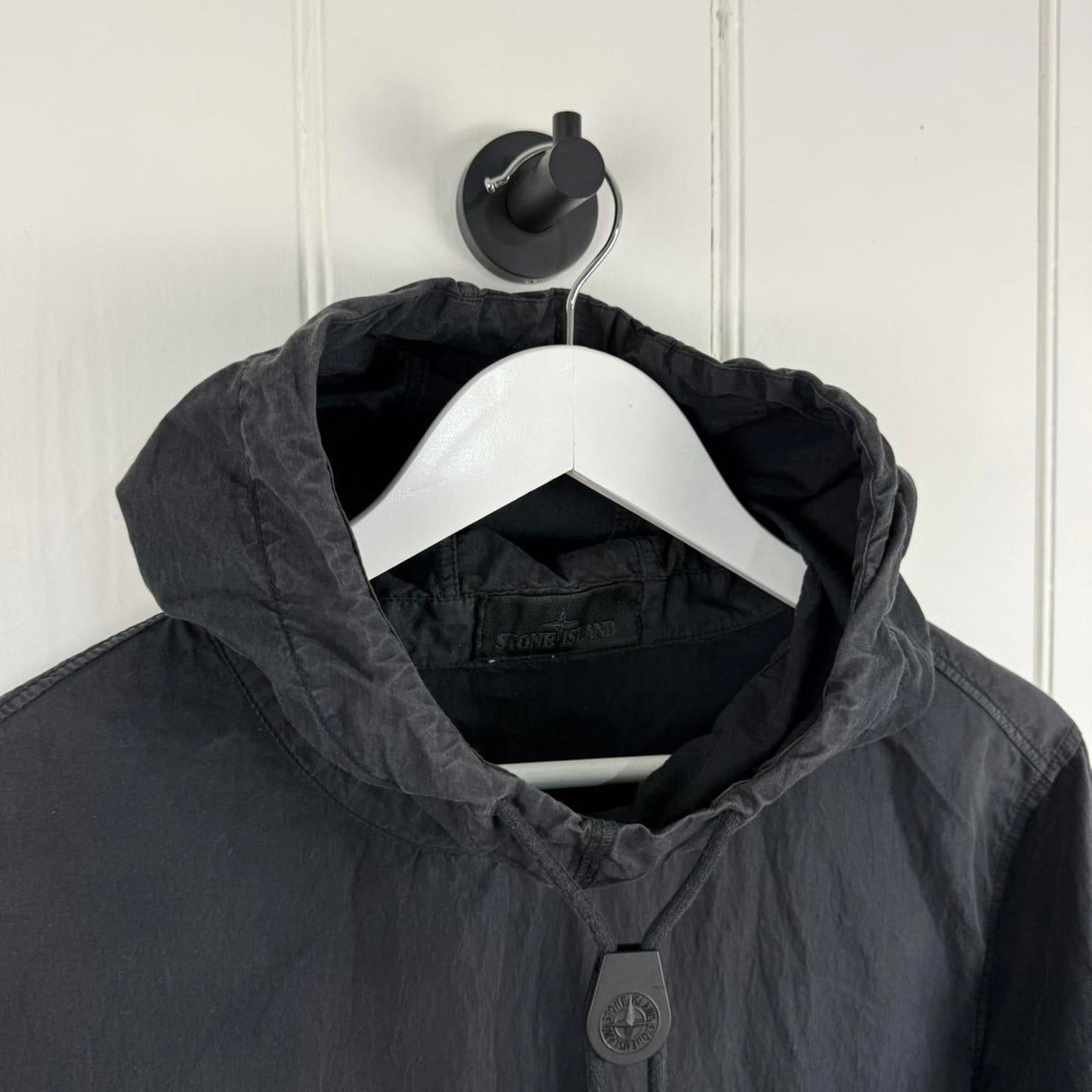 Stone Island Ghost Smock Pullover Black (S) | Small, Black