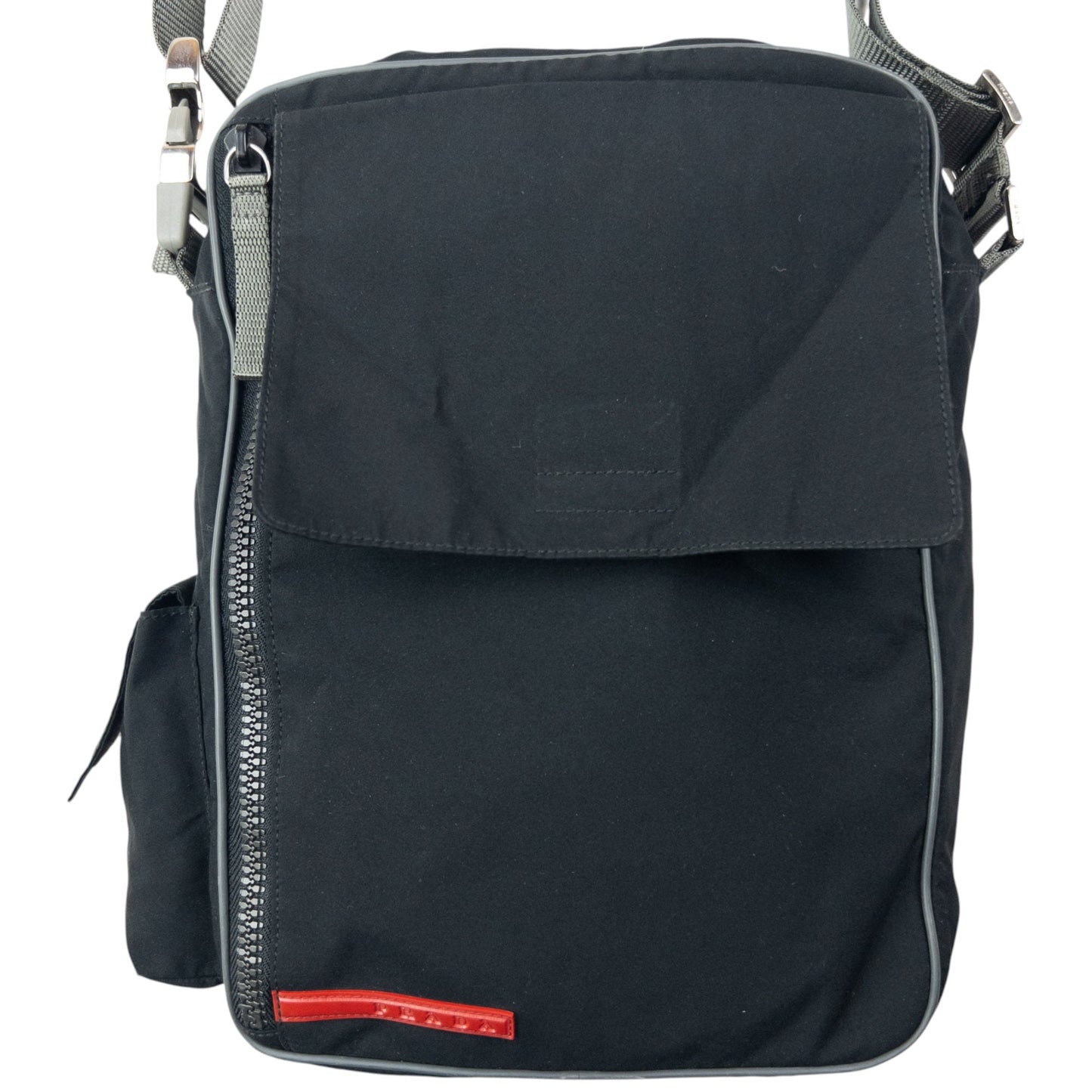 Vintage 2000s Prada Sport Crossbody Bag | O/S, Black