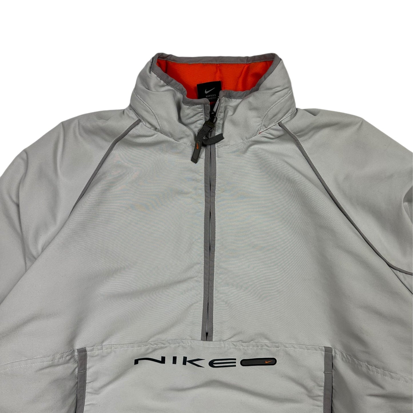 Vintage Nike Grey 1/4 Zip Sports Jacket