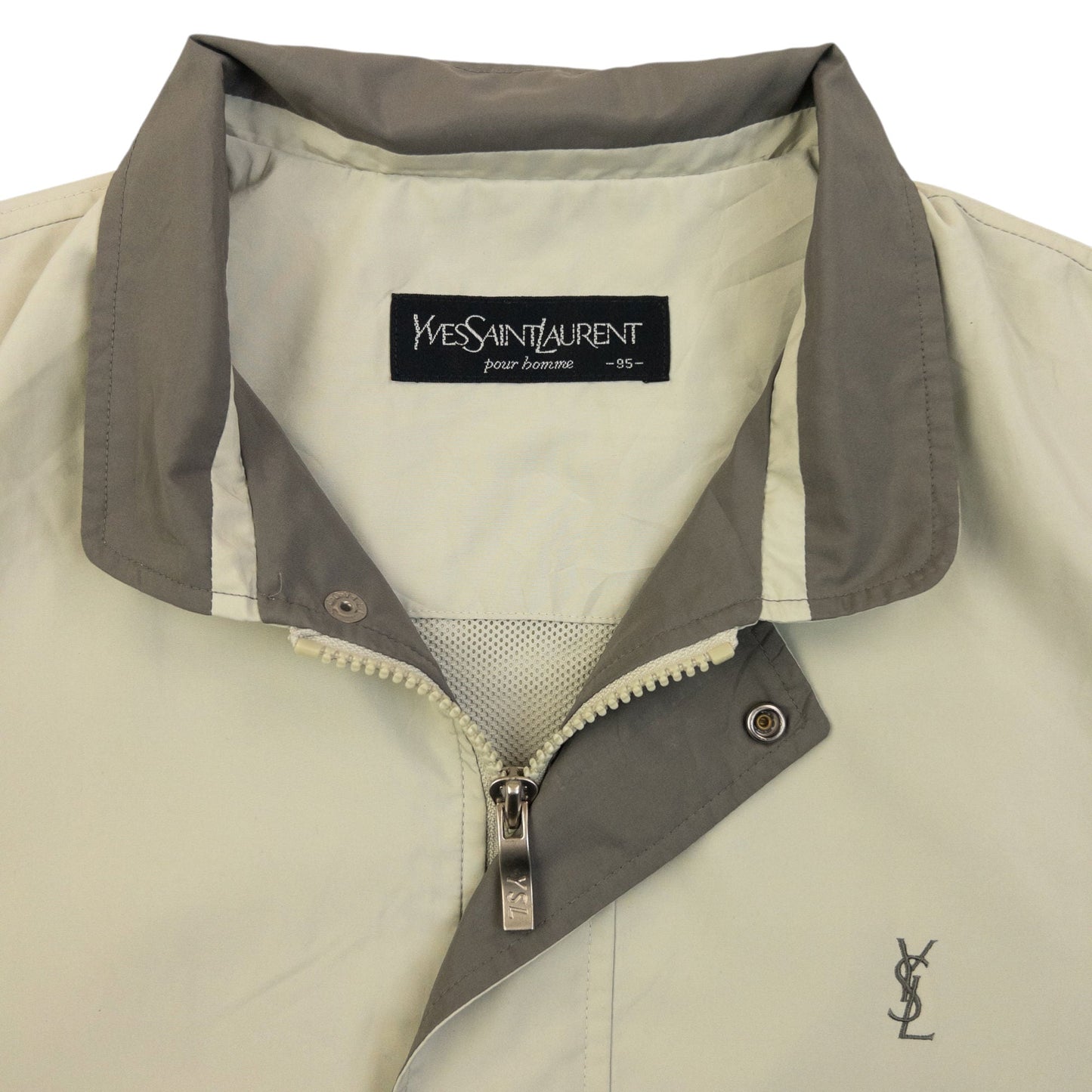 Vintage 90s YSL Yves Saint Laurent Harrington Jacket Size XS | XS, Multicoloured