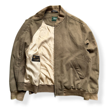 1990's Hugo Boss Loro Piana Cashmere Bomber (L) | Default Title, Red
