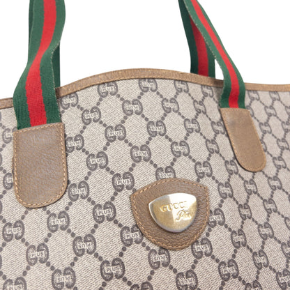 Vintage 80s Gucci Plus Monogram Shoulder Bag