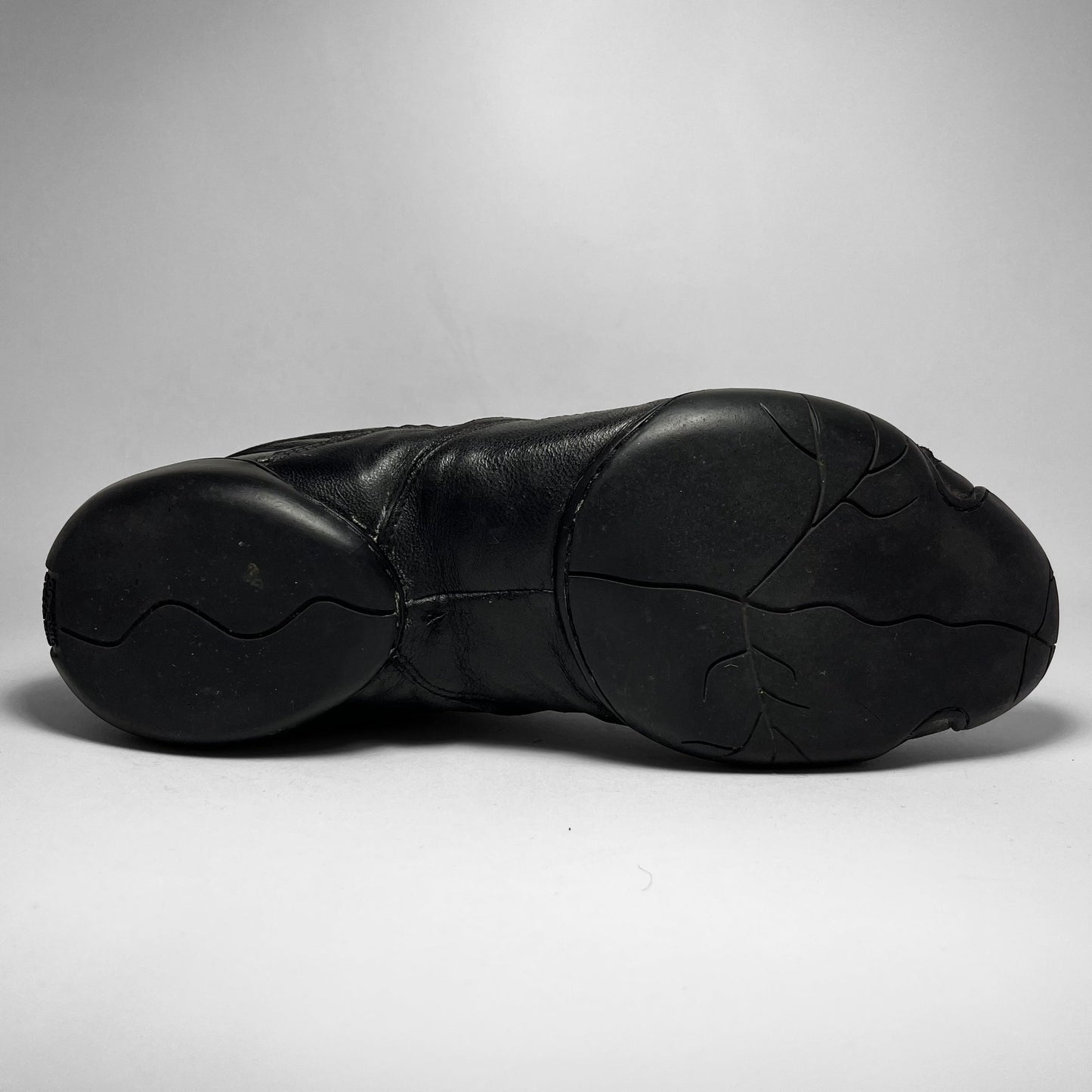 Marithé + François Girbaud Laced Leather Ballet Shoes (2000s)
