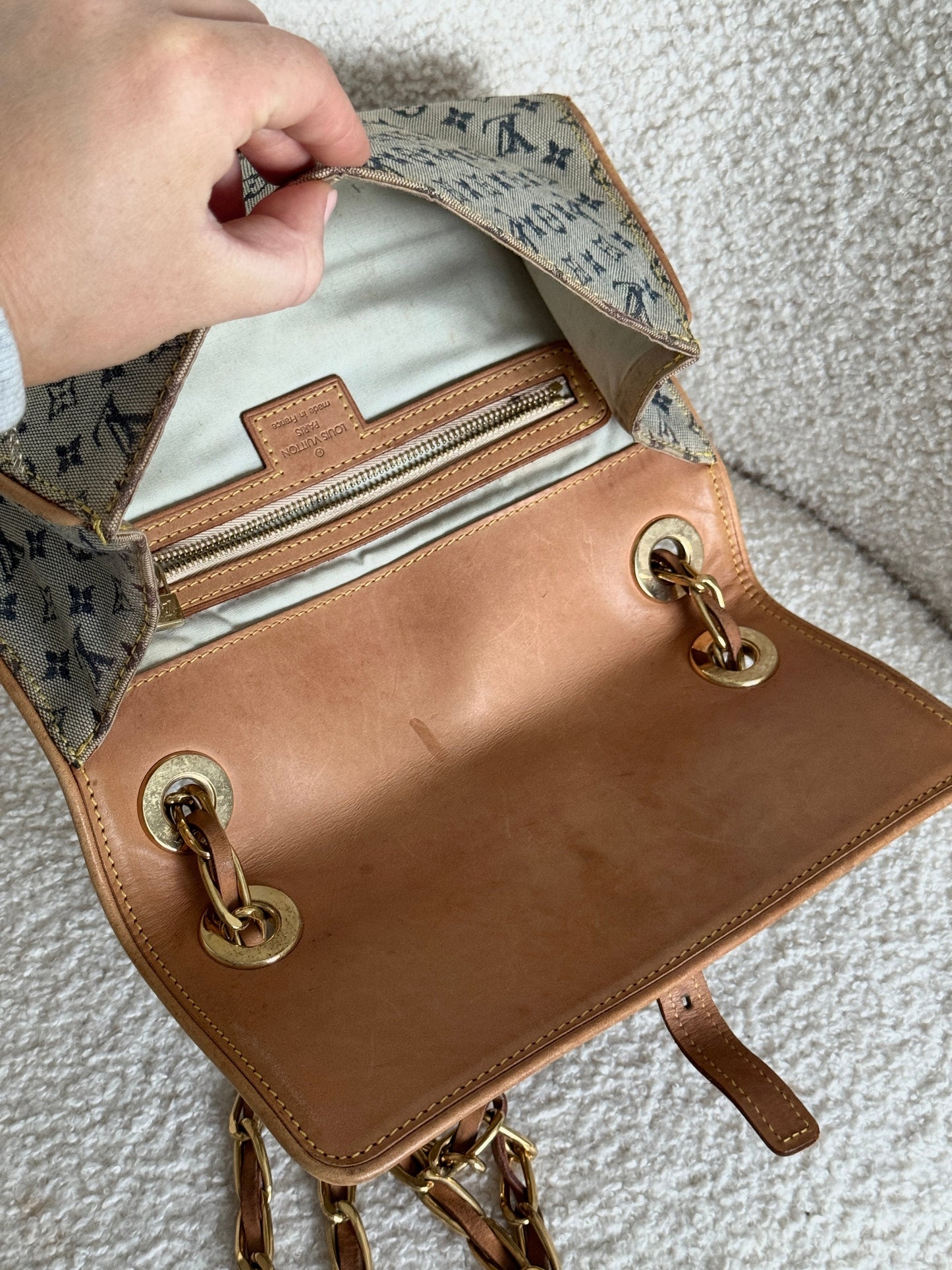 Vintage 2000 Louis Vuitton Min Lin Camille 2way Handbag | O/S, Multicoloured