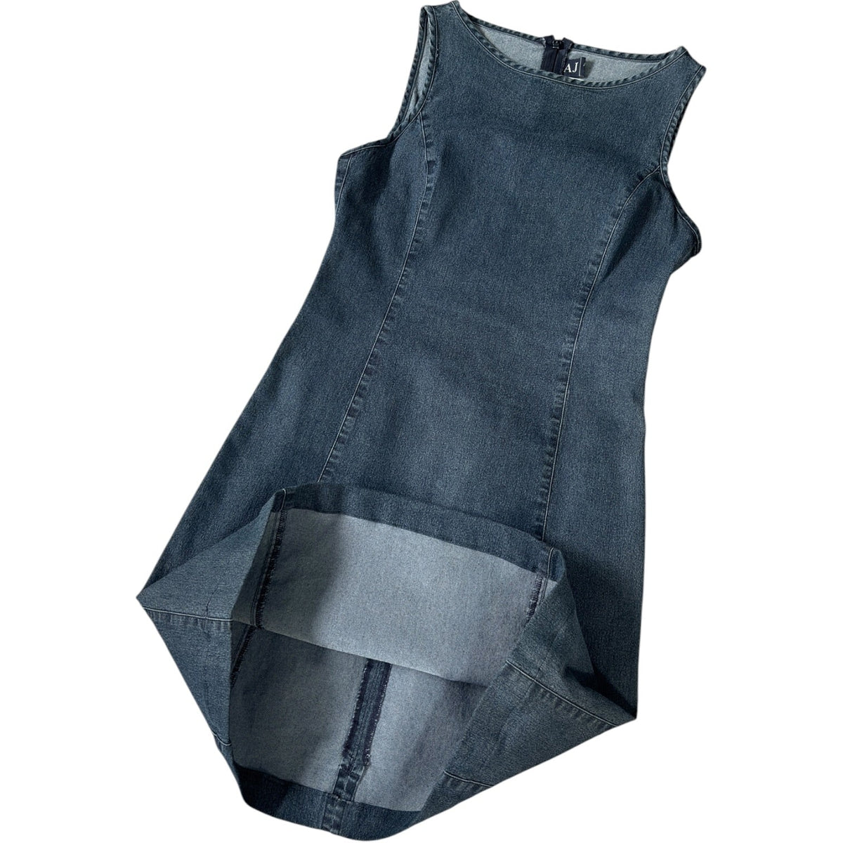Armani Jeans 00’s Denim Sheath Dress Size 8/10 | 8/10, Blue