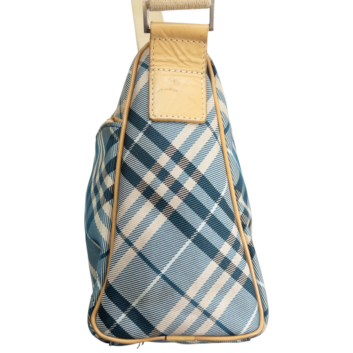 Vintage 2000s Burberry Blue Label Nova Check Crossbody Bag | O/S, Beige