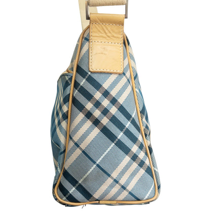 Vintage 2000s Burberry Blue Label Nova Check Crossbody Bag | O/S, Beige