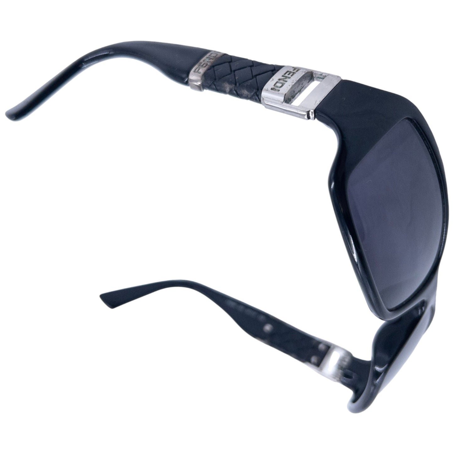 Vintage 2000s Fendi Embossed Sunglasses | O/S, Black