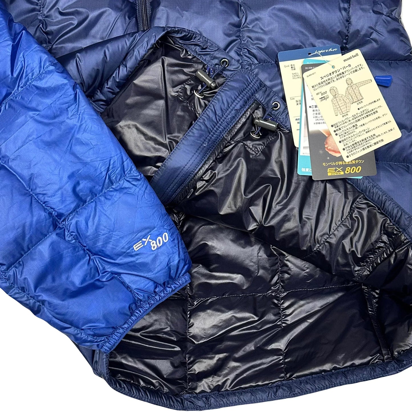 Montbell Superior Down Puffer Jacket In Blue ( M )