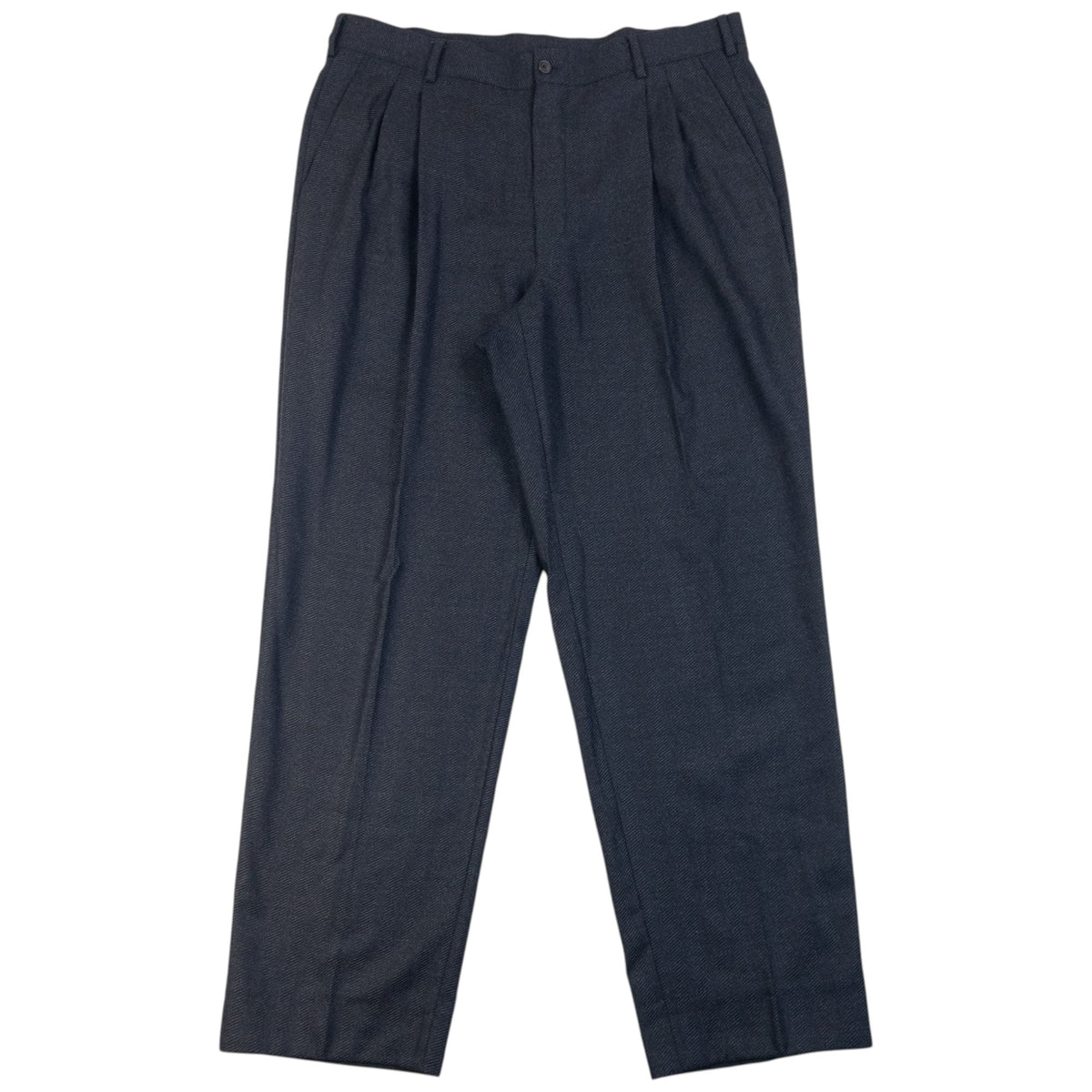 Vintage 90s Gianni Versace Couture Wool Jacket & Trousers Suit Size L | O/S, Grey