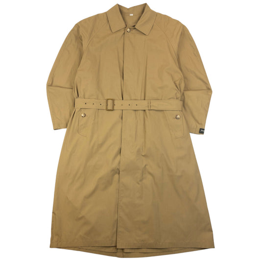 Vintage YSL Yves Saint Laurent Belt Waist Trench Jacket Size | Medium, Beige