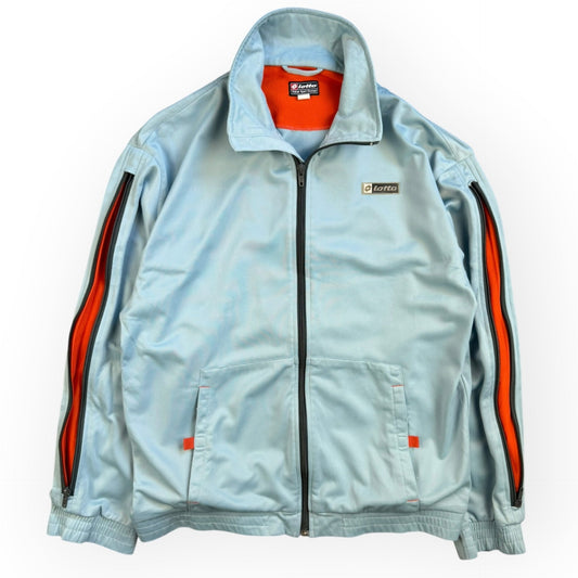 1990's Lotto Expandable Sleeve Track Jacket (S) | Small, Blue