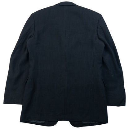 Vintage 80s Yohji Yamamoto D'Urban A.A.R Blazer Jacket Size S | Small, Black