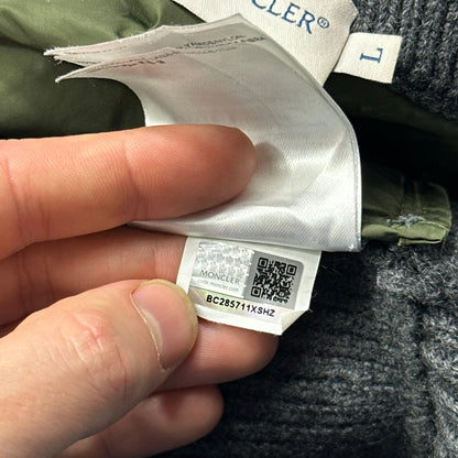 Moncler Wool & Nylon Maglione Tricot Cardigan Jacket - L (M)