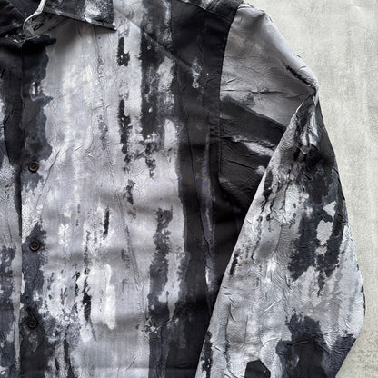 VINTAGE PAINT SHIRT | O/S, Black and Grey