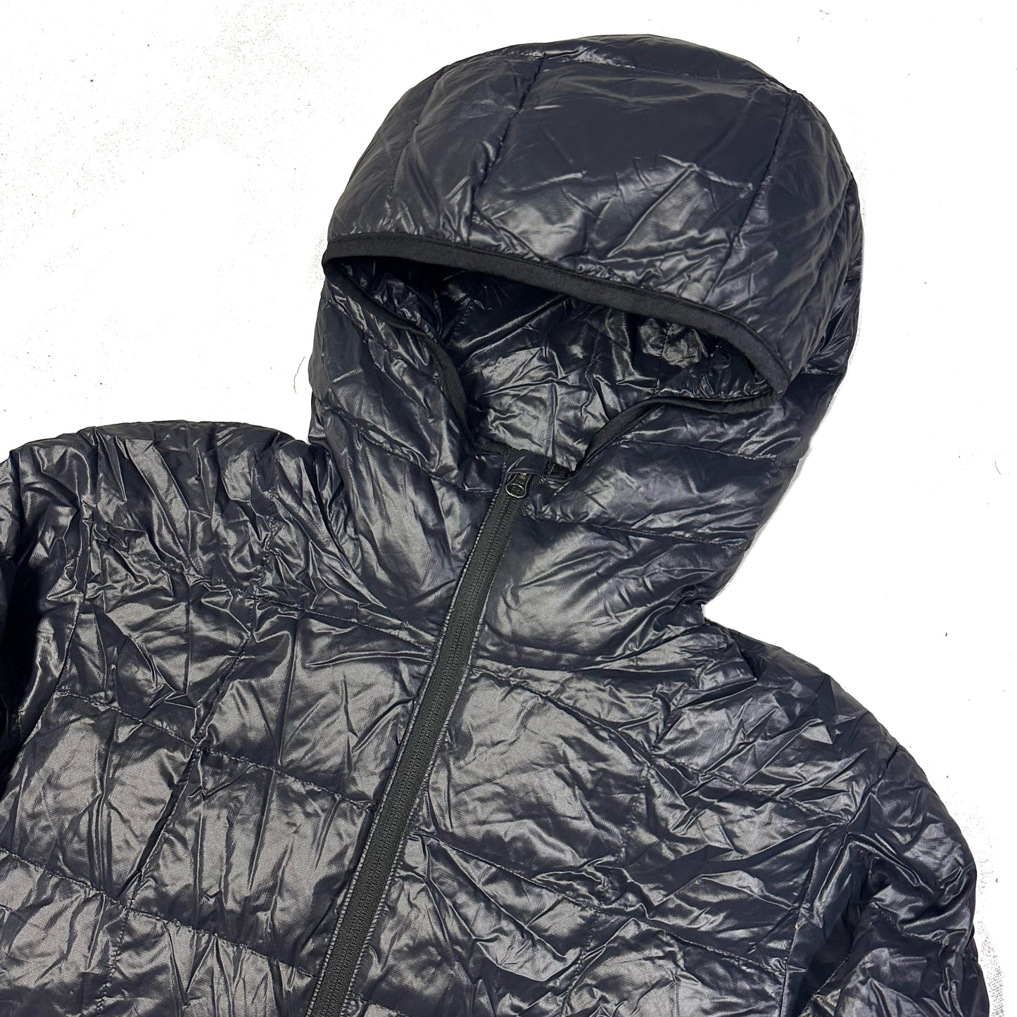 Camp 7 Square Stitch Puffer Jacket In Black ( XL )