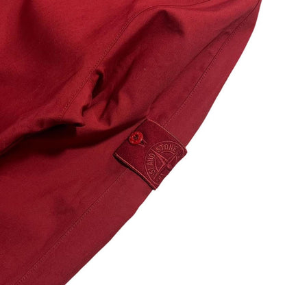 Stone Island Red Ghost Repellant Jacket