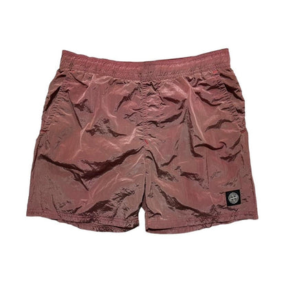 Stone Island Nylon Peach Swim Shorts