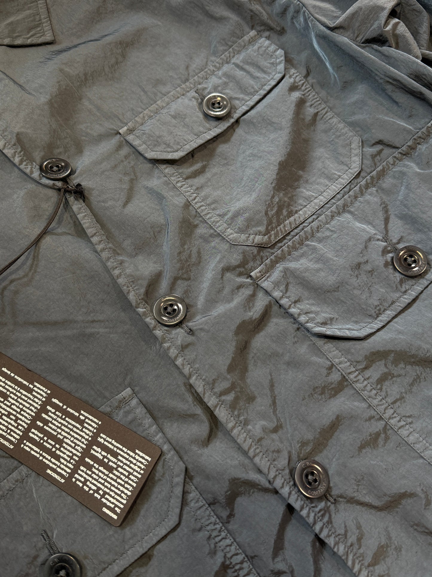 C.P. Company Men's Chrome-R Full Button Overshirt L BNWT