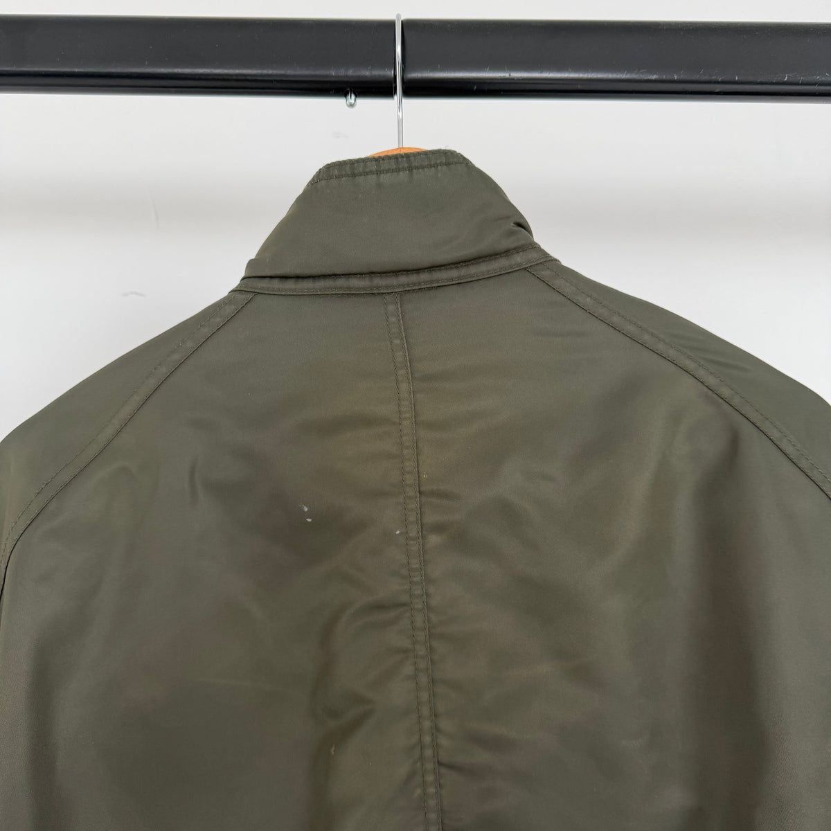 2000s armani jeans technical collared bomber jacket | O/S, Red