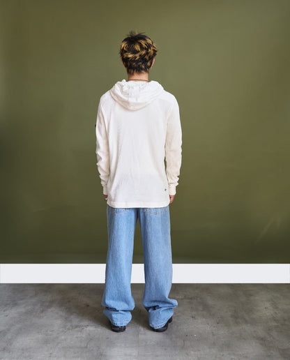 AW2014 Stone Island Grid Weave Hoodie