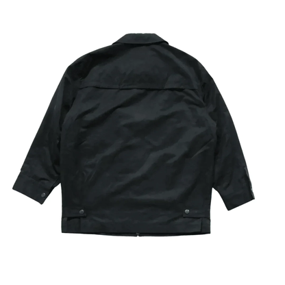 BALENCIAGA NAVY HARRINGTON JACKET  (S)