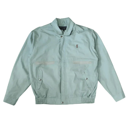 YVES SAINT LAURENT BABY BLUE HARRINGTON  (S)