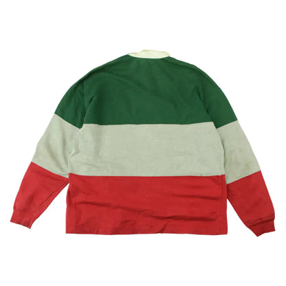 BENETTON CLASSIC STRIPE RUGBY  (L)