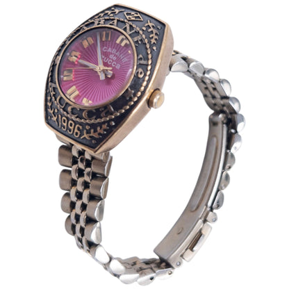 Vintage  1996 Cabane De Zucca By Issey Miyake Embossed Womens Watch | O/S, Multicoloured