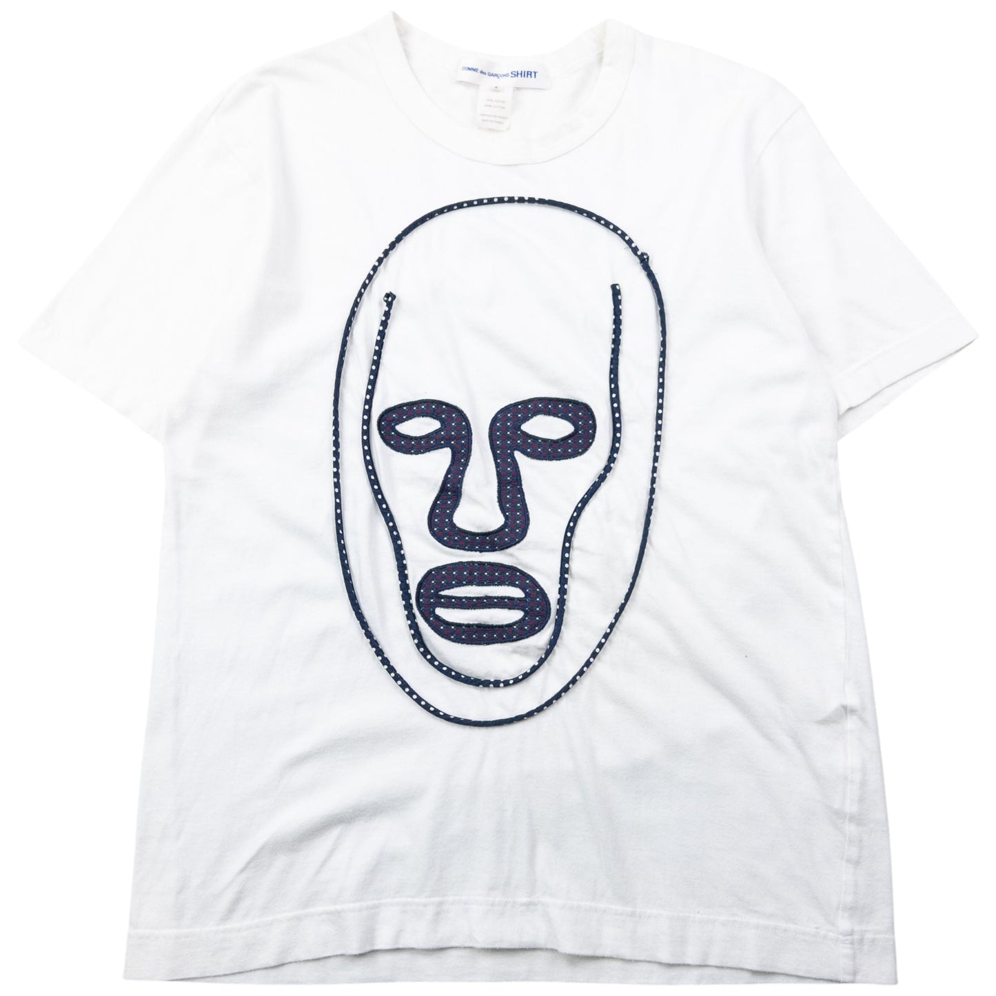 2017 Comme Des Garçons SHIRT X Alexis Beauclair Face T Shirt Size S