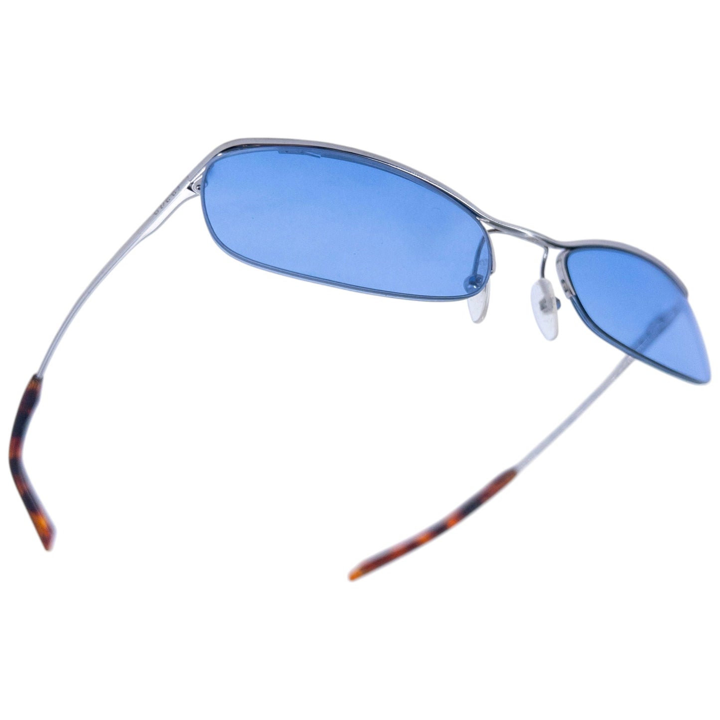 Vintage 2000s Gucci Rimless Sunglasses | O/S, Blue